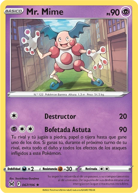 Mr. Mime – Reverse Holo