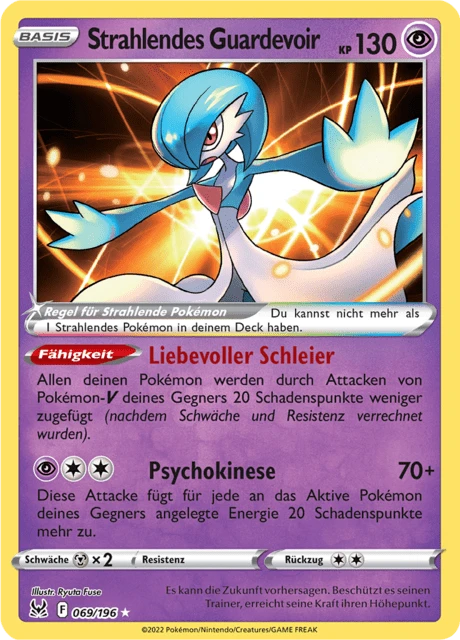 Strahlendes Guardevoir – Holo