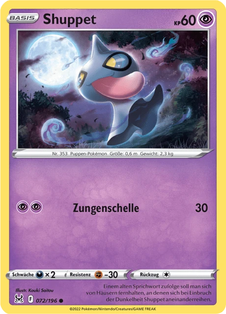 Shuppet – Reverse Holo