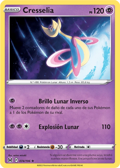 Cresselia – Reverse Holo