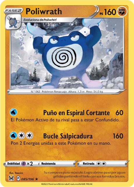 Poliwrath – Reverse Holo