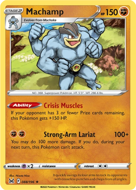Machamp – Reverse Holo