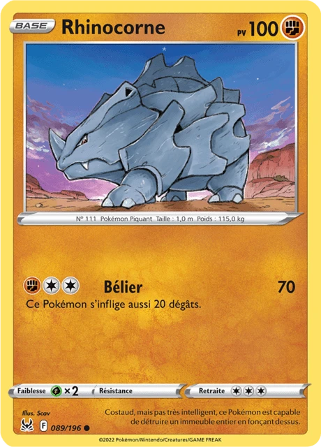 Rhinocorne – Reverse Holo