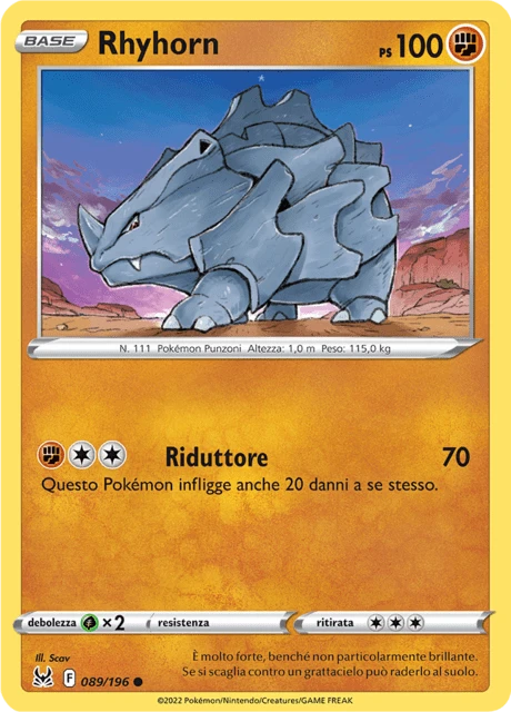Rhyhorn – Reverse Holo