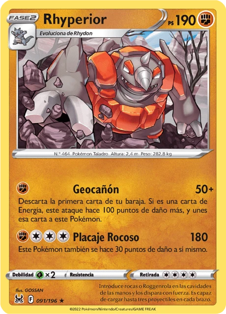 Rhyperior – Reverse Holo