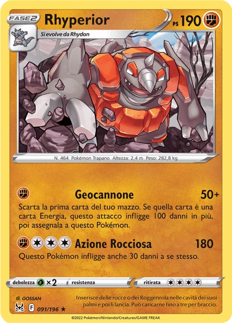 Rhyperior – Reverse Holo