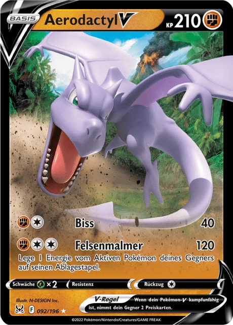Aerodactyl V – Holo