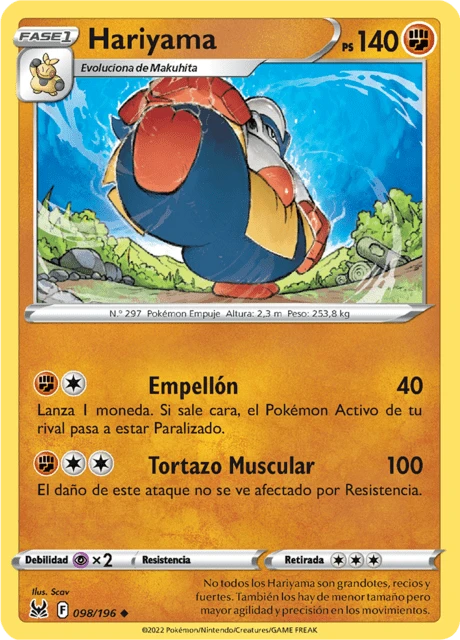 Hariyama – Reverse Holo