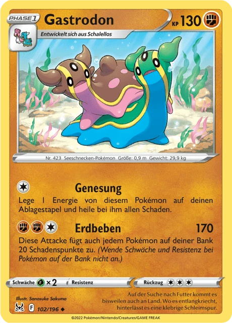Gastrodon – Reverse Holo
