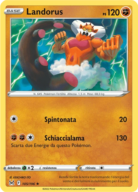 Landorus – Reverse Holo