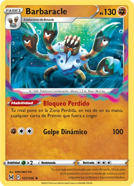 Barbaracle – Reverse Holo