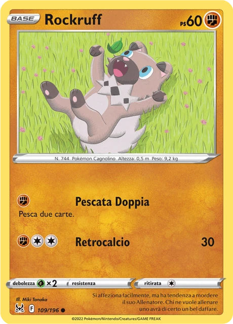 Rockruff – Reverse Holo