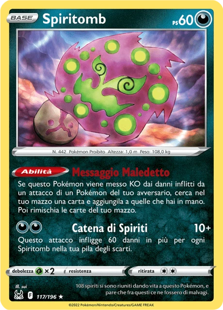 Spiritomb – Reverse Holo