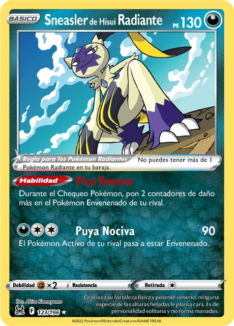 Sneasler de Hisui Radiante – Holo
