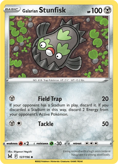 Galarian Stunfisk – Normal