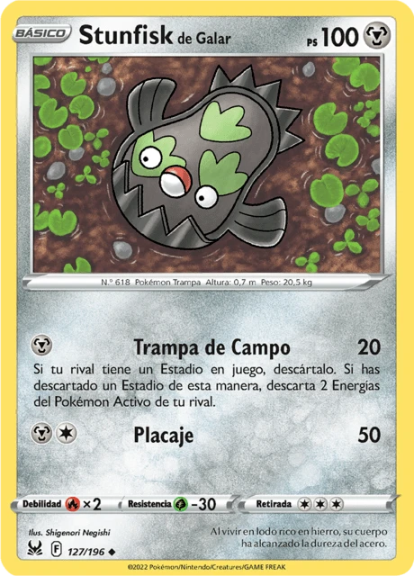 Stunfisk de Galar – Normal