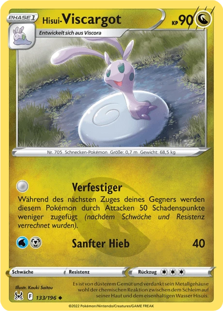 Hisui Viscargot – Reverse Holo