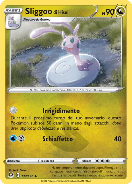 Sliggoo di Hisui – Reverse Holo
