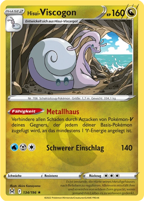 Hisui Viscogon – Reverse Holo