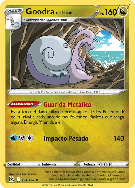 Goodra de Hisui – Reverse Holo