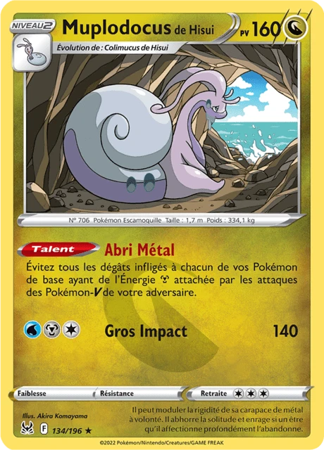 Muplodocus de Hisui – Reverse Holo