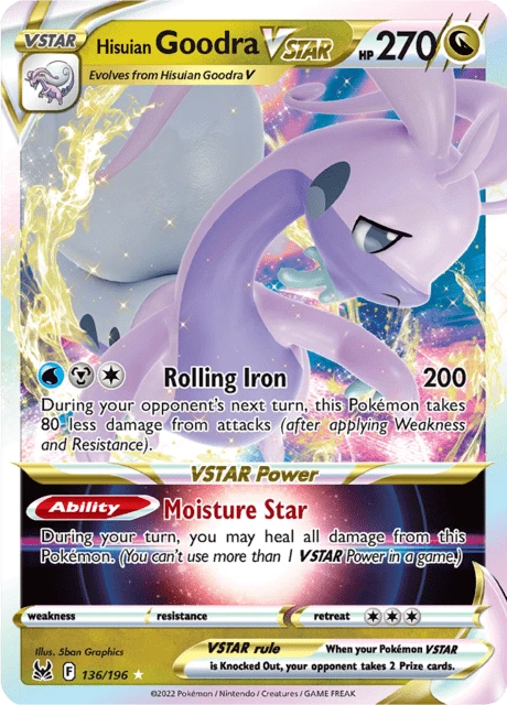 Hisuian Goodra VSTAR – Holo