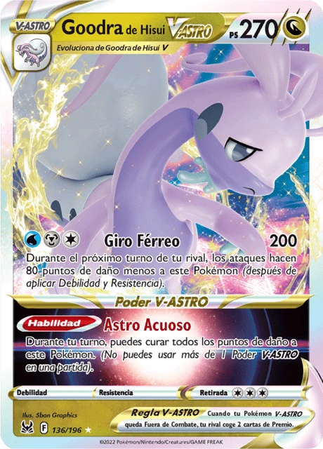 Goodra de Hisui V-ASTRO – Holo