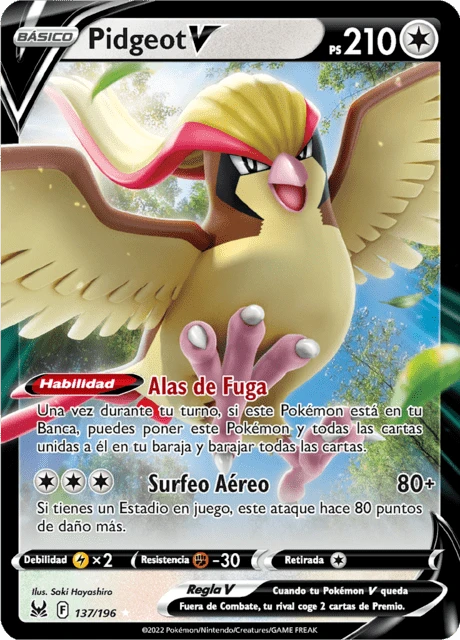 Pidgeot V – Holo