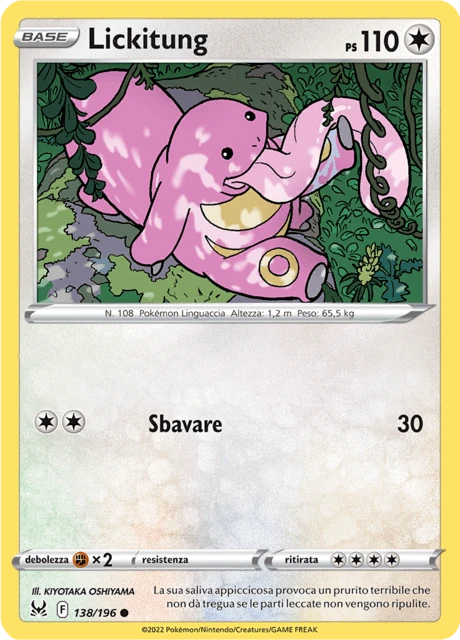 Lickitung – Reverse Holo