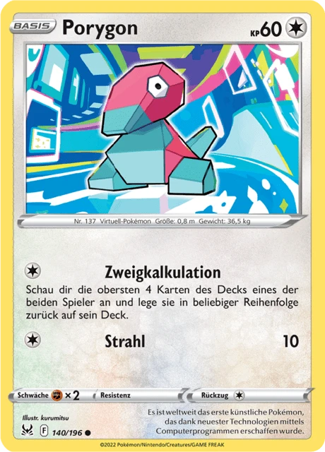 Porygon – Reverse Holo