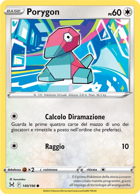 Porygon – Reverse Holo