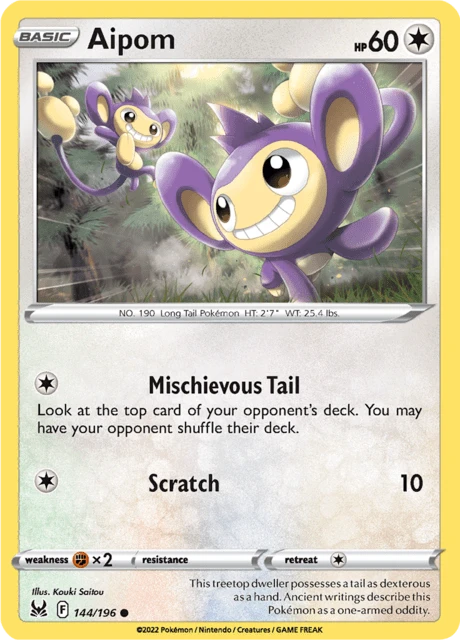 Aipom – Reverse Holo