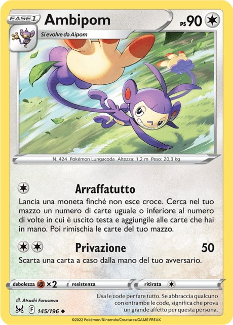 Ambipom – Reverse Holo