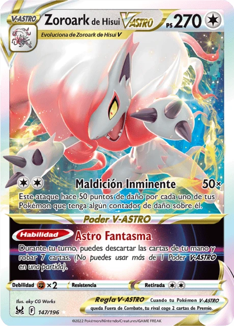 Zoroark de Hisui V-ASTRO – Holo