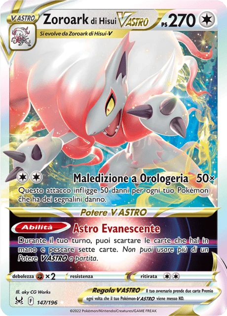 Zoroark di Hisui V ASTRO