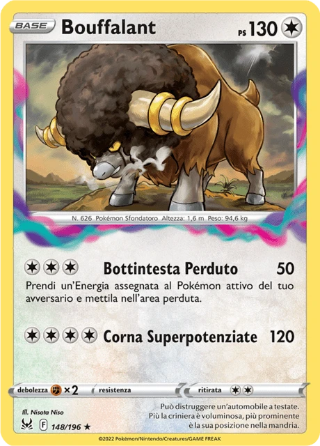 Bouffalant – Reverse Holo