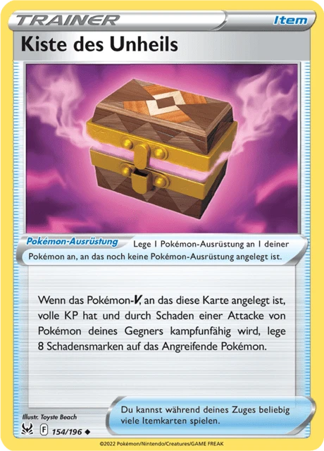 Kiste des Unheils – Reverse Holo