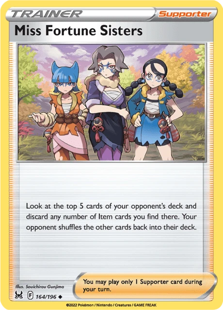 Miss Fortune Sisters – Reverse Holo