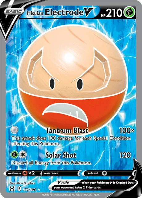 Electrode de Hisui V – Holo