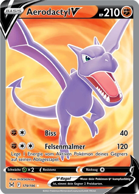Aerodactyl V – Holo