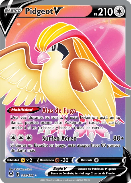Pidgeot V – Holo