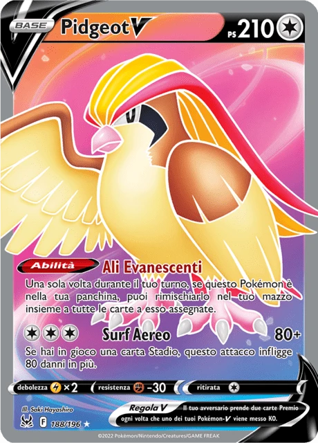 Pidgeot V – Holo