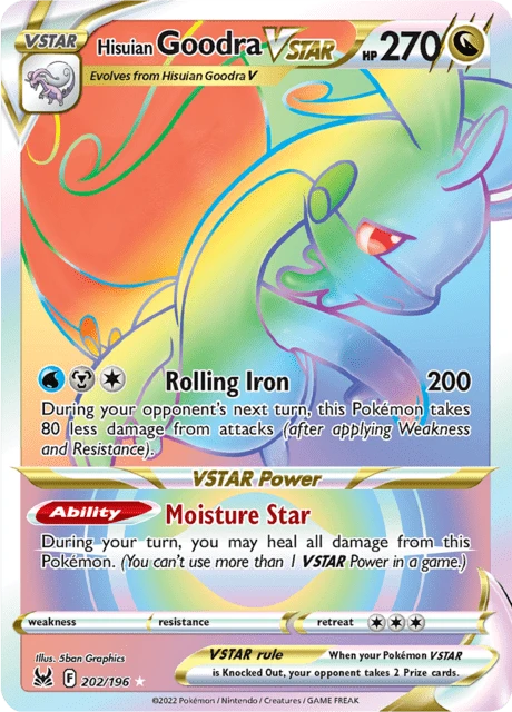 Hisuian Goodra VSTAR – Holo
