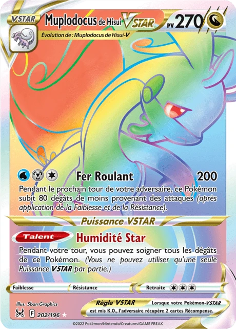 Muplodocus de Hisui VSTAR – Holo
