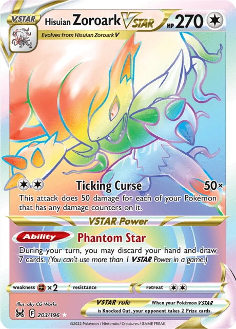 Hisuian Zoroark VSTAR – Holo