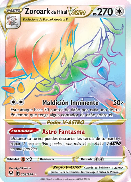 Zoroark de Hisui V-ASTRO – Holo