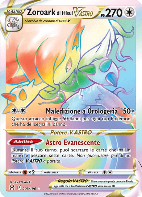 Zoroark di Hisui V ASTRO – Holo