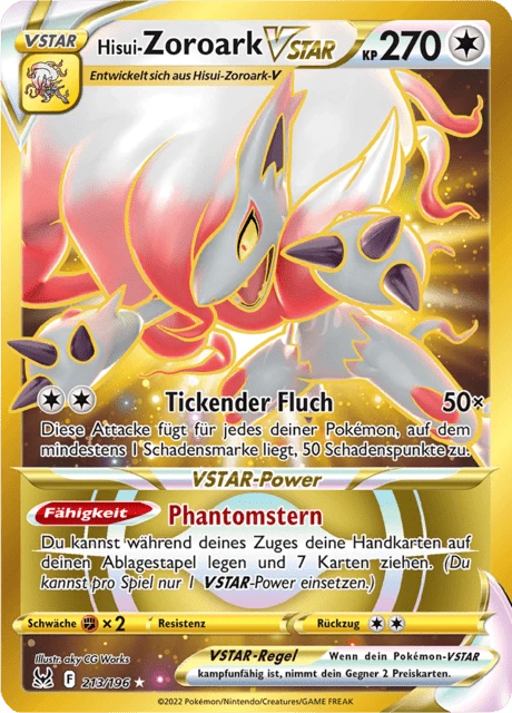 Hisui-Zoroark VSTAR – Holo