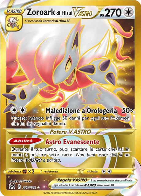 Zoroark di Hisui V ASTRO – Holo