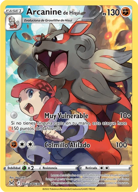 Arcanine de Hisui – Holo